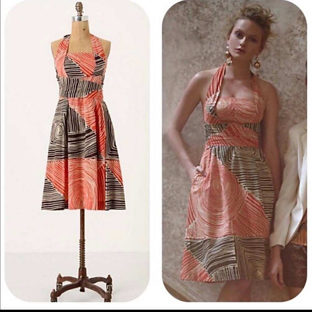 Anthro Study of Shapes Dress